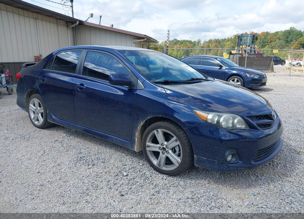 2013 TOYOTA COROLLA S VIN: 2T1BU4EE3DC971515