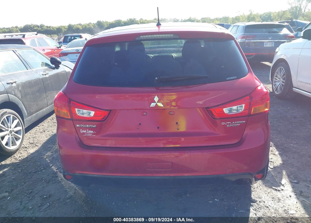 2015 MITSUBISHI OUTLANDER SPORT ES VIN: 4A4AR3AU5FE048420