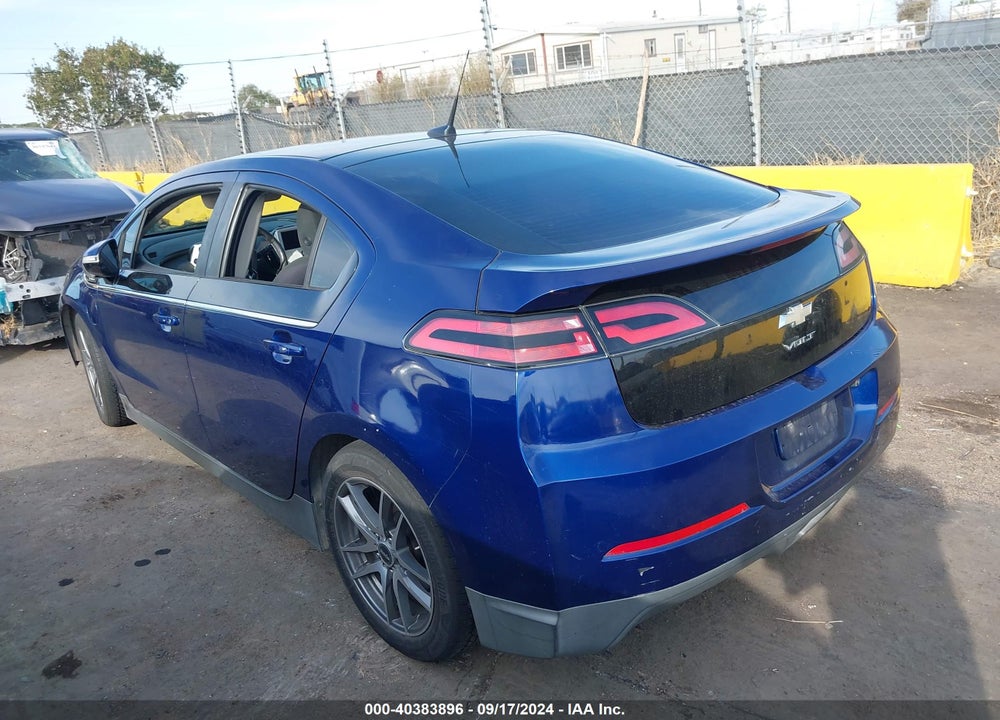 2012 CHEVROLET VOLT VIN: 1G1RA6E48CU113249