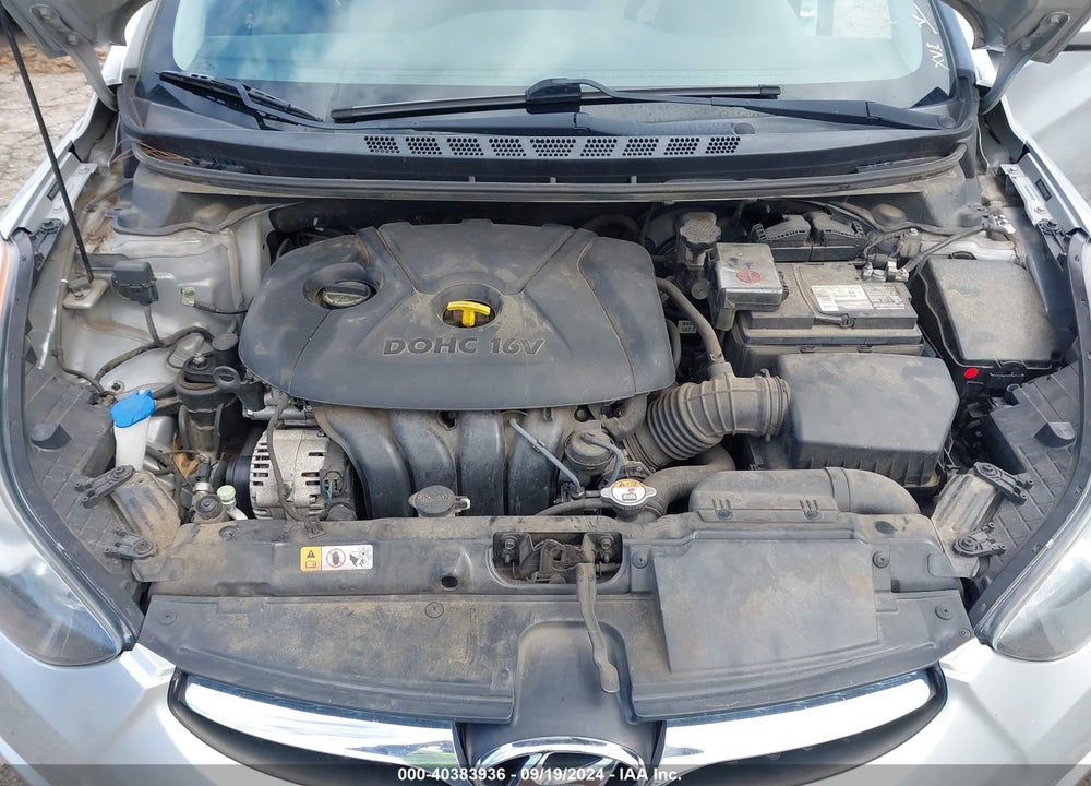 2013 HYUNDAI ELANTRA GLS VIN: 5NPDH4AE2DH419097