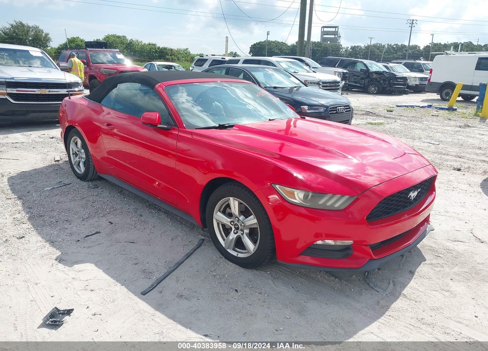 2015 FORD MUSTANG V6 VIN: 1FATP8EM2F5356311