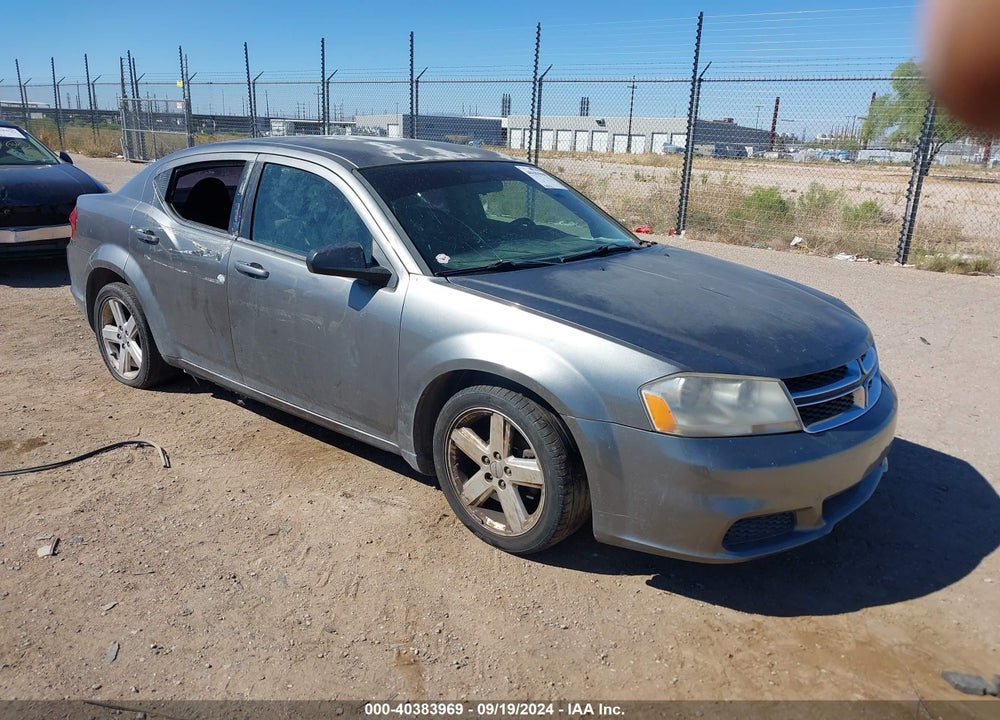 2013 AVENGER DODGE  SE VIN: 1C3CDZAB1DN537656