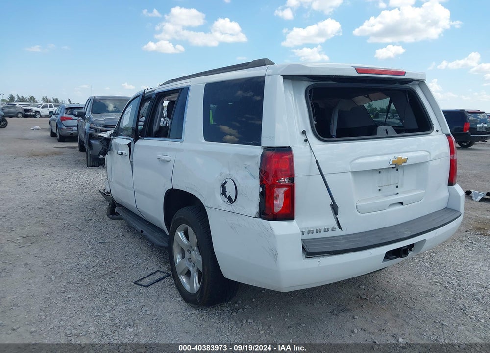 2020 CHEVROLET TAHOE 2WD LS VIN: 1GNSCAKC9LR309387