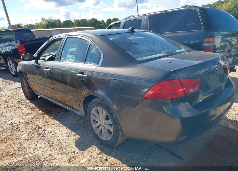 2010 KIA OPTIMA LX VIN: KNAGG4A80A5389911
