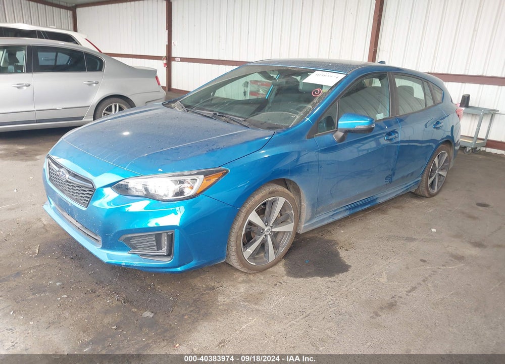 2018 SUBARU IMPREZA 2.0I SPORT VIN: 4S3GTAK67J3734129