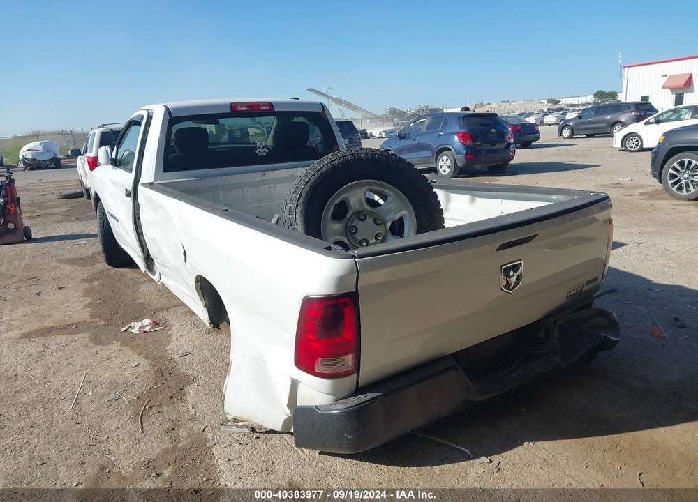 2012 RAM 1500 ST VIN: 3C6JD6DP4CG196888