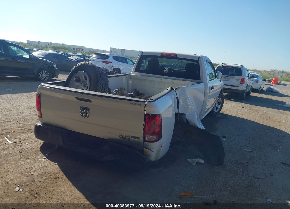 2012 RAM 1500 ST VIN: 3C6JD6DP4CG196888