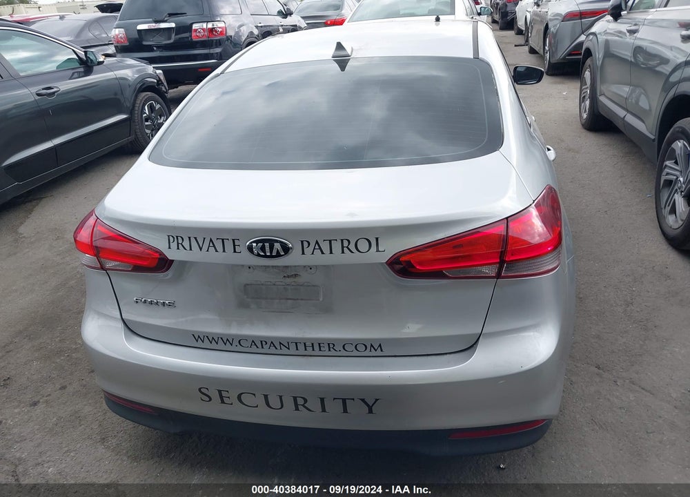2018 KIA FORTE LX VIN: 3KPFL4A70JE255664
