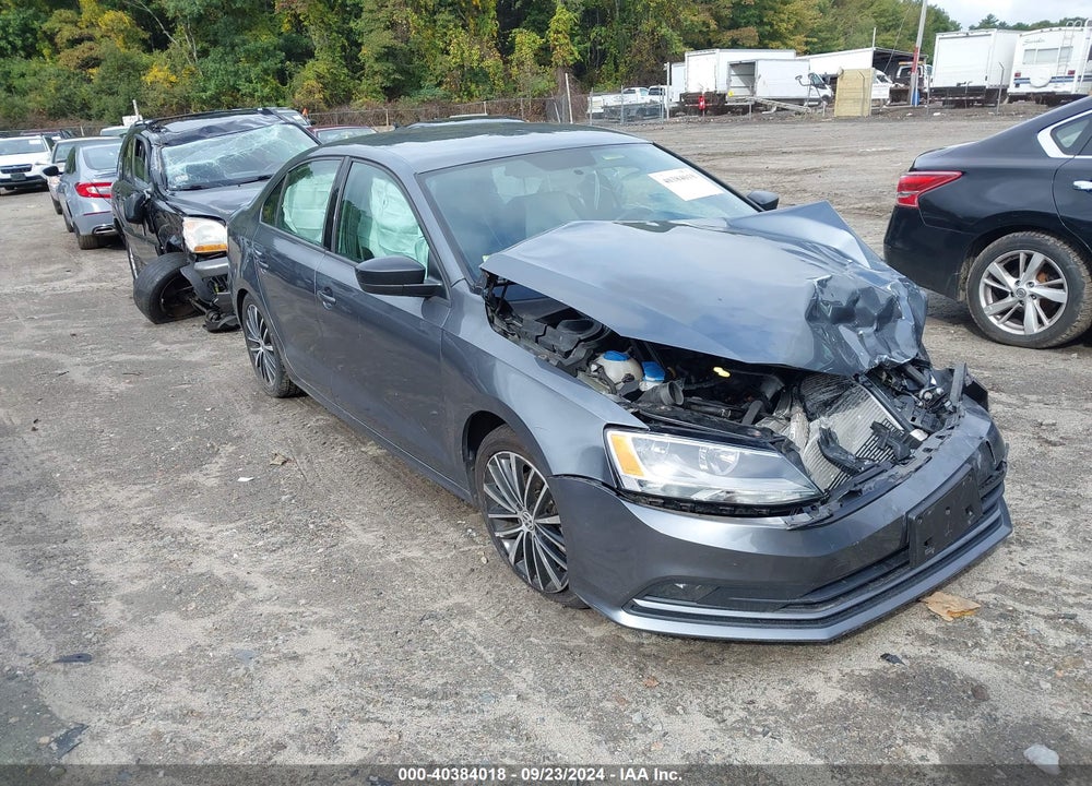 2016 VOLKSWAGEN JETTA 1.8T SPORT VIN: 3VWD17AJ6GM249258