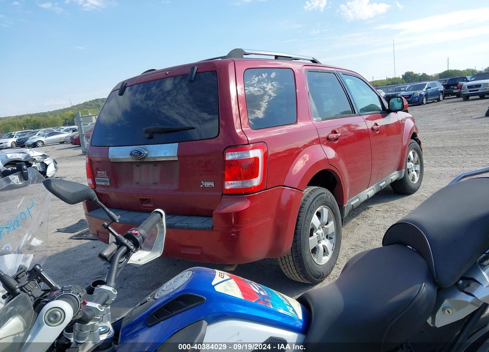 2010 FORD ESCAPE LIMITED VIN: 1FMCU0EG8AKB77727
