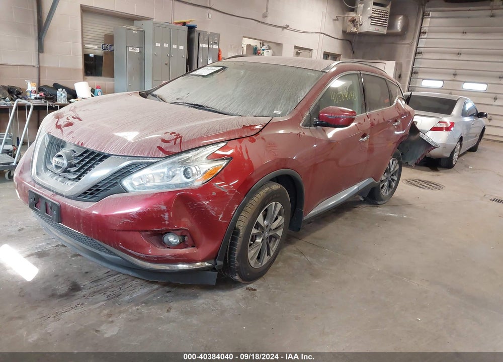 2017 NISSAN MURANO SV VIN: 5N1AZ2MH1HN188561