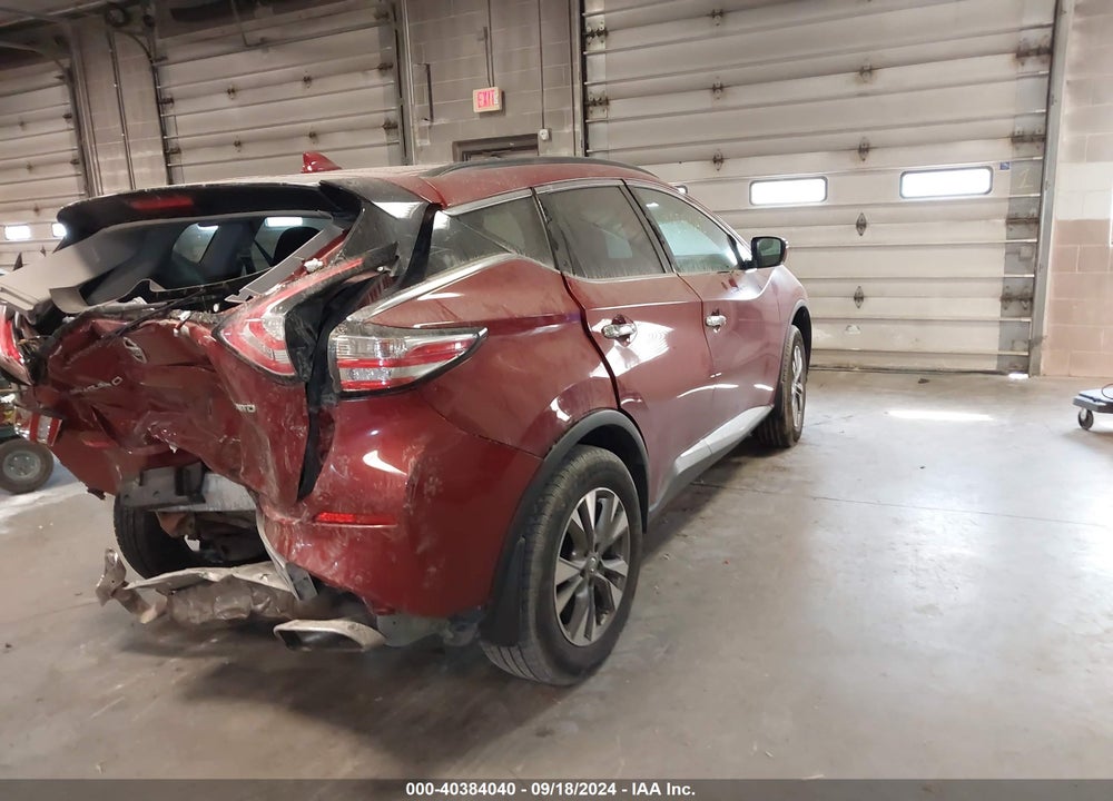2017 NISSAN MURANO SV VIN: 5N1AZ2MH1HN188561