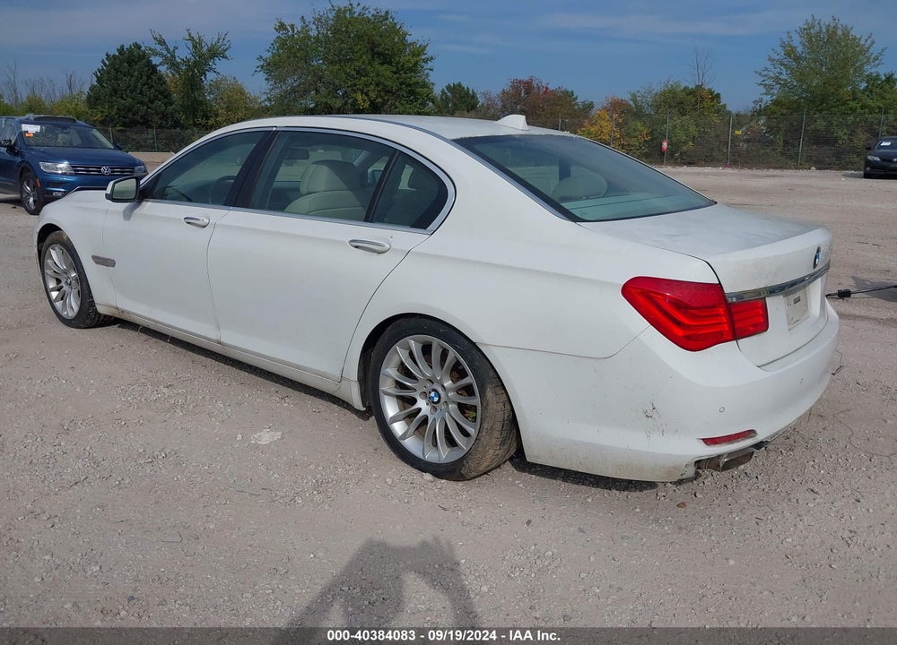 2009 BMW 750LI VIN: WBAKB83599CY57483