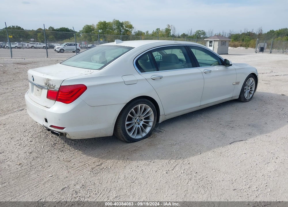 2009 BMW 750LI VIN: WBAKB83599CY57483