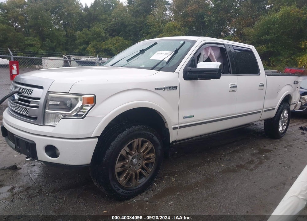 2013 FORD F-150 PLATINUM VIN: 1FTFW1ET2DFC61019