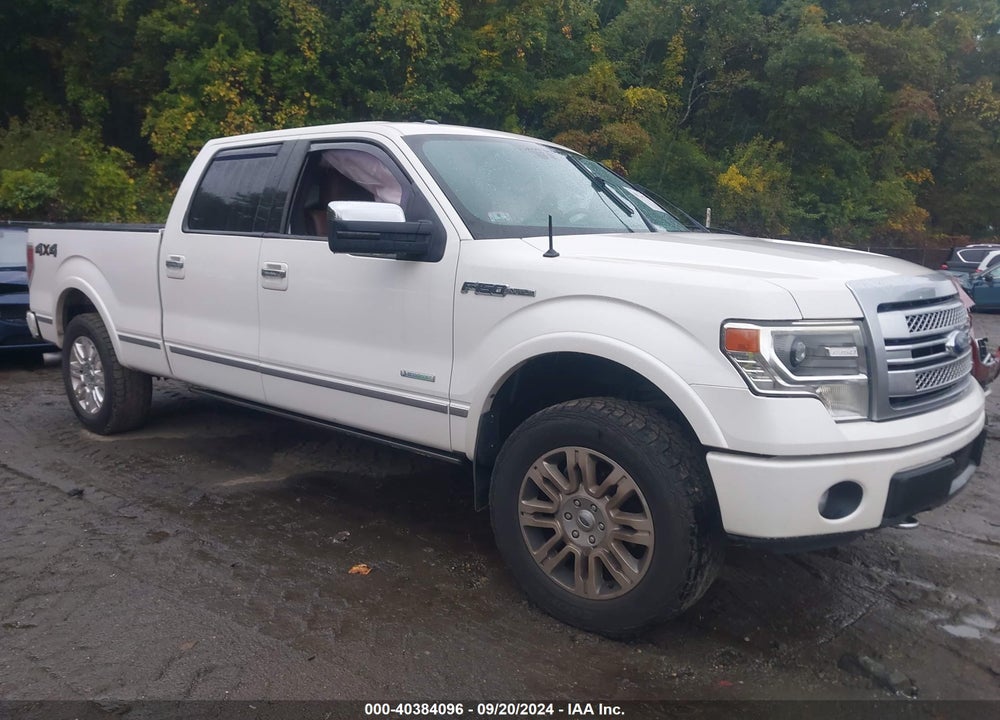 2013 FORD F-150 PLATINUM VIN: 1FTFW1ET2DFC61019