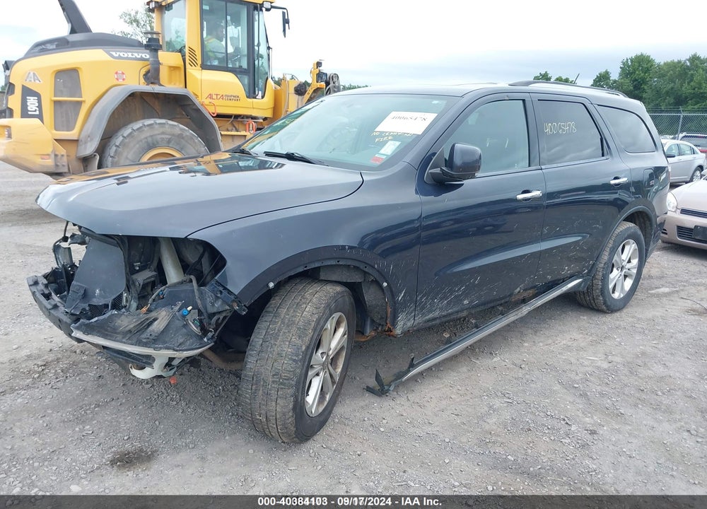 2013 DODGE DURANGO CREW VIN: 1C4SDJDT4DC693800