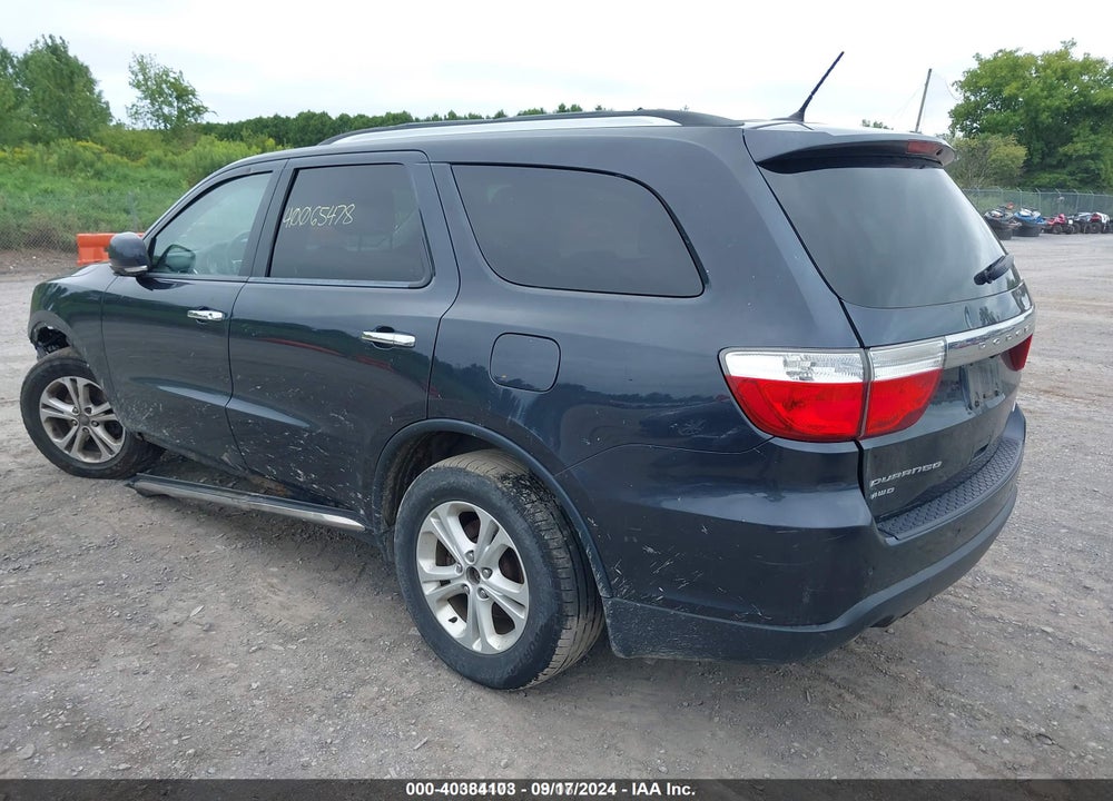 2013 DODGE DURANGO CREW VIN: 1C4SDJDT4DC693800