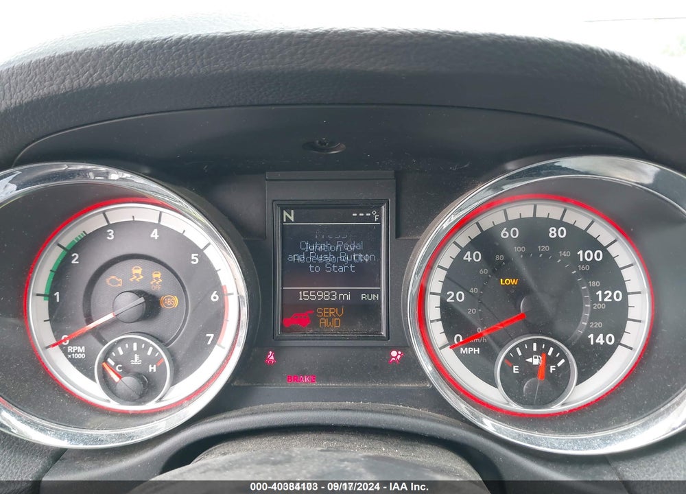 2013 DODGE DURANGO CREW VIN: 1C4SDJDT4DC693800