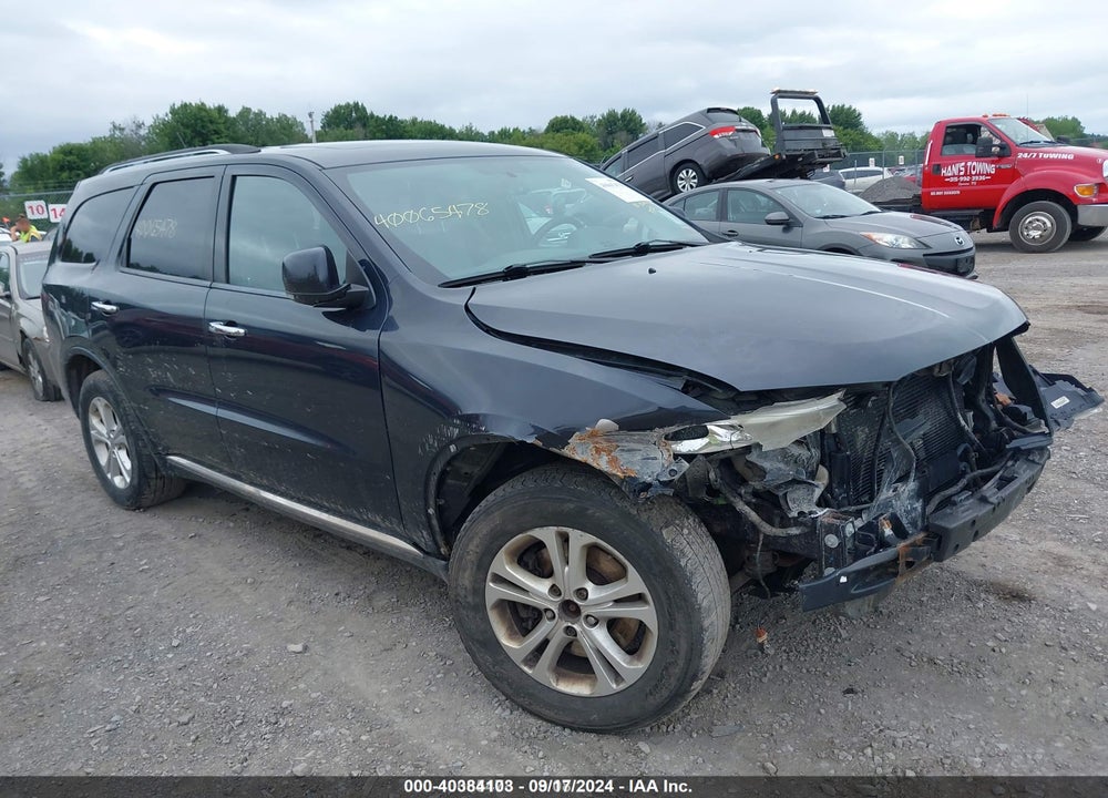 2013 DODGE DURANGO CREW VIN: 1C4SDJDT4DC693800