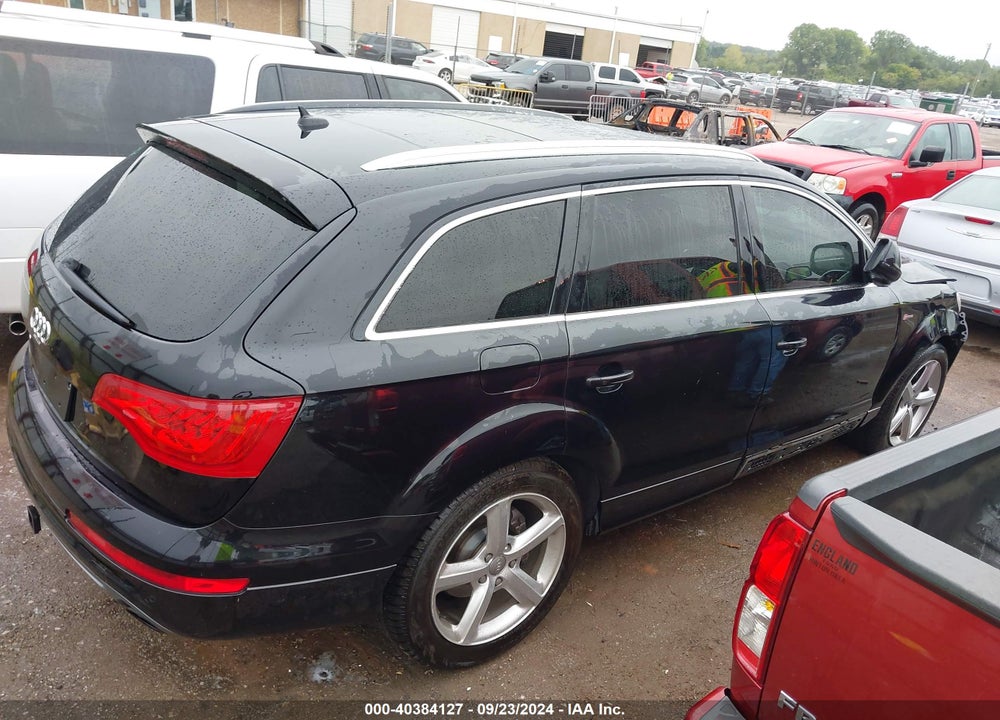 2012 AUDI Q7 3.0T S LINE PRESTIGE VIN: WA1DGBFE5CD008114