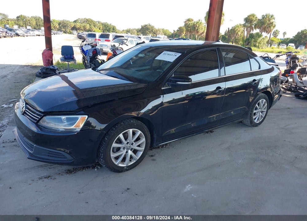 2014 VOLKSWAGEN JETTA 1.8T SE VIN: 3VWD07AJ4EM437969