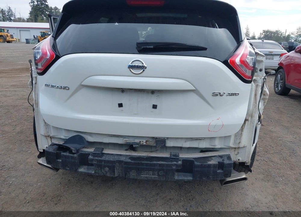 2018 NISSAN MURANO PLATINUM/S/SL/SV VIN: 5N1AZ2MH1JN101070