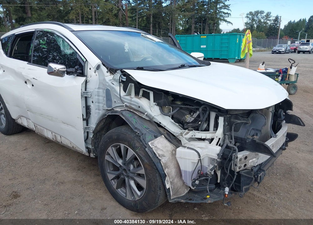 2018 NISSAN MURANO PLATINUM/S/SL/SV VIN: 5N1AZ2MH1JN101070