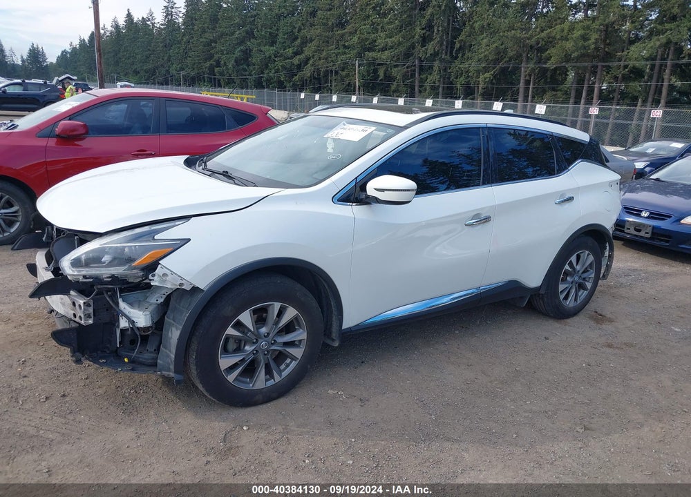 2018 NISSAN MURANO PLATINUM/S/SL/SV VIN: 5N1AZ2MH1JN101070