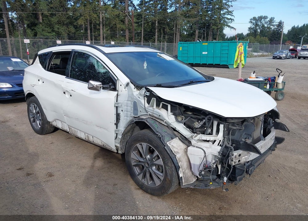 2018 NISSAN MURANO PLATINUM/S/SL/SV VIN: 5N1AZ2MH1JN101070