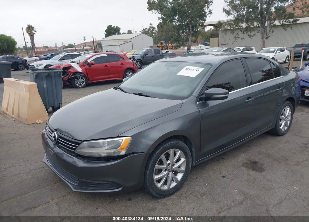 2014 VOLKSWAGEN JETTA 1.8T SE VIN: 3VWD17AJ8EM302846