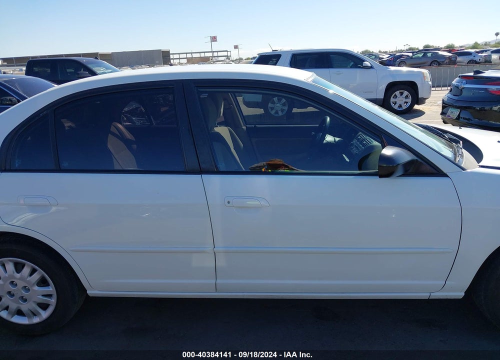2005 HONDA CIVIC LX VIN: 2HGES165X5H609755