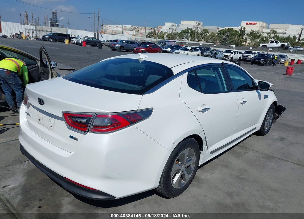 2015 KIA OPTIMA HYBRID VIN: KNAGM4AD9F5080564