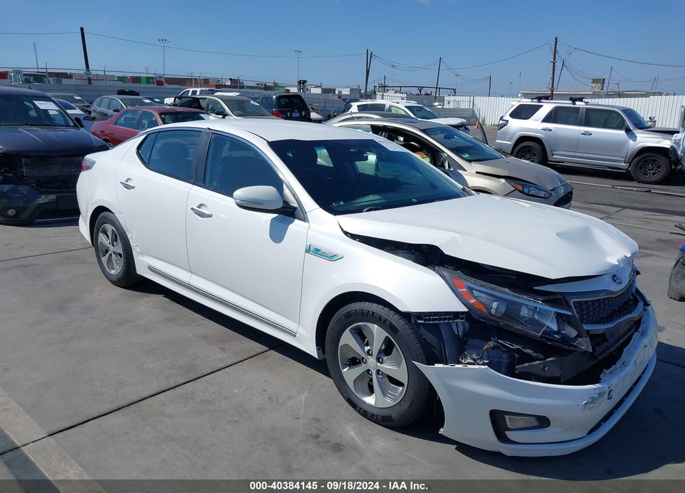 2015 KIA OPTIMA HYBRID VIN: KNAGM4AD9F5080564