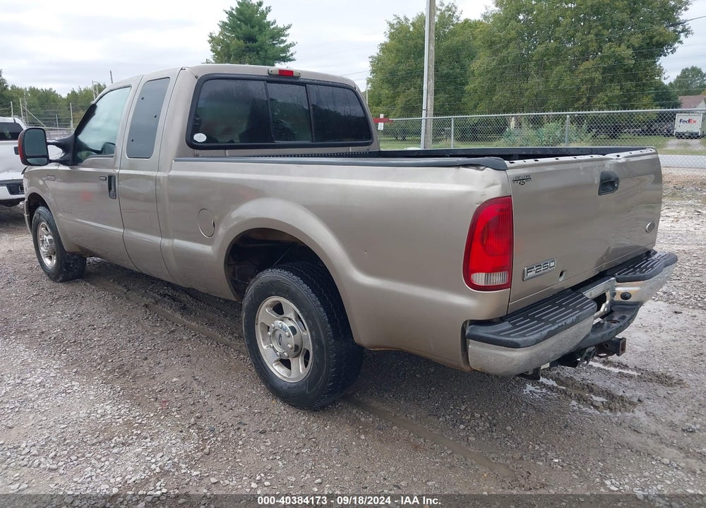 2005 FORD F-250 LARIAT/XL/XLT VIN: 1FTSX20P25ED11923