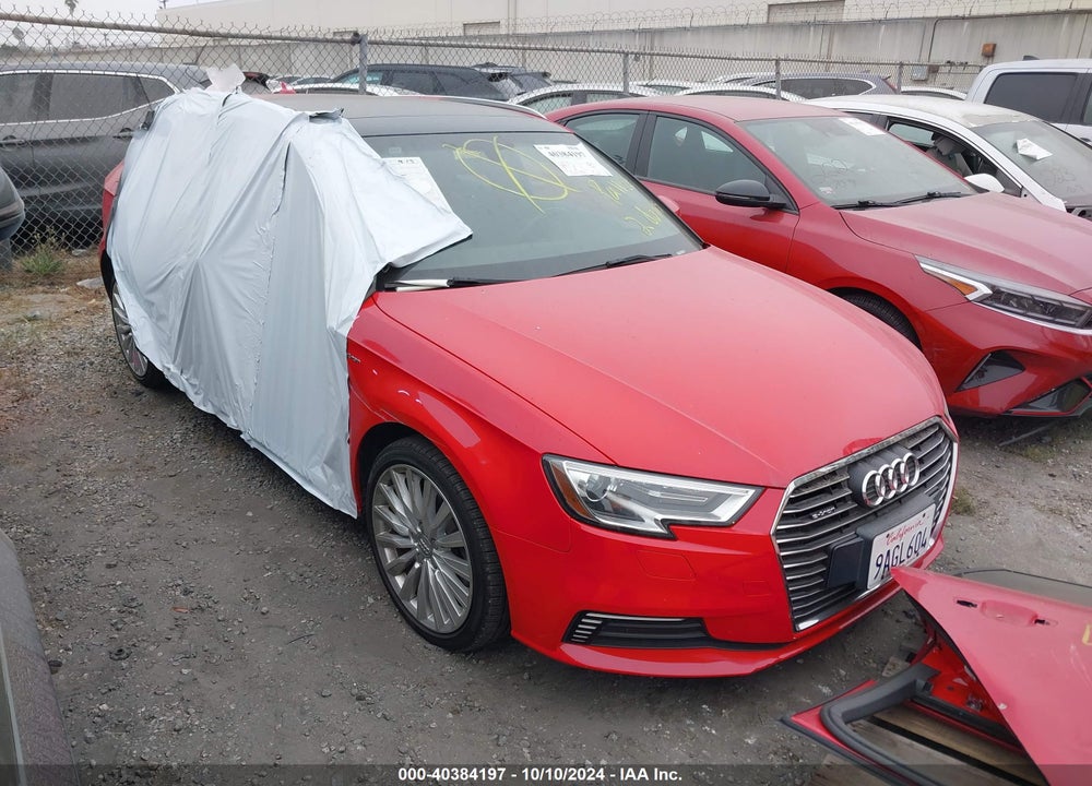 2017 AUDI A3 E-TRON 1.4T PREMIUM VIN: WAUUPBFF0HA110313