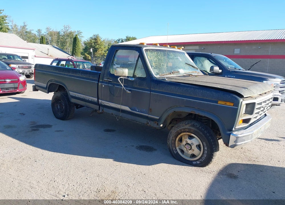 1986 FORD F150 VIN: 2FTEF14N1GCA66494