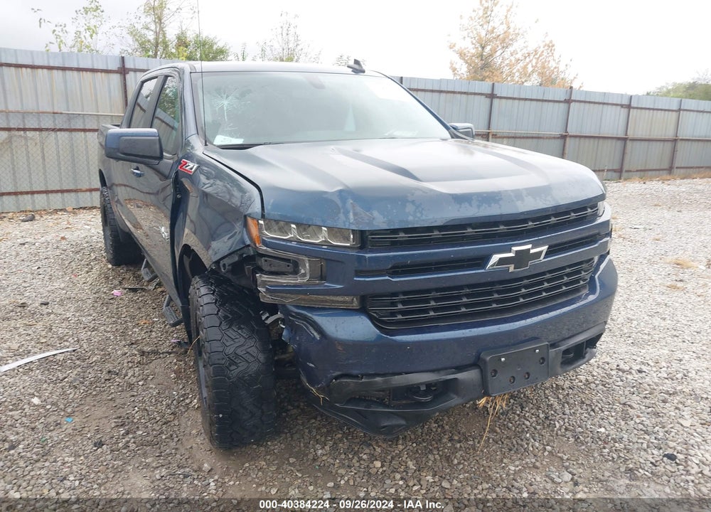 2021 CHEVROLET SILVERADO 1500 4WD SHORT BED RST VIN: 3GCUYEED3MG198349