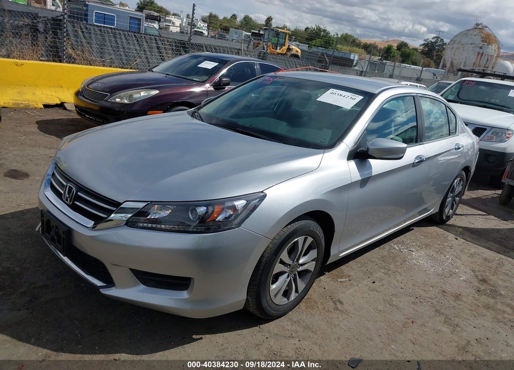2015 HONDA ACCORD LX VIN: 1HGCR2F38FA147820