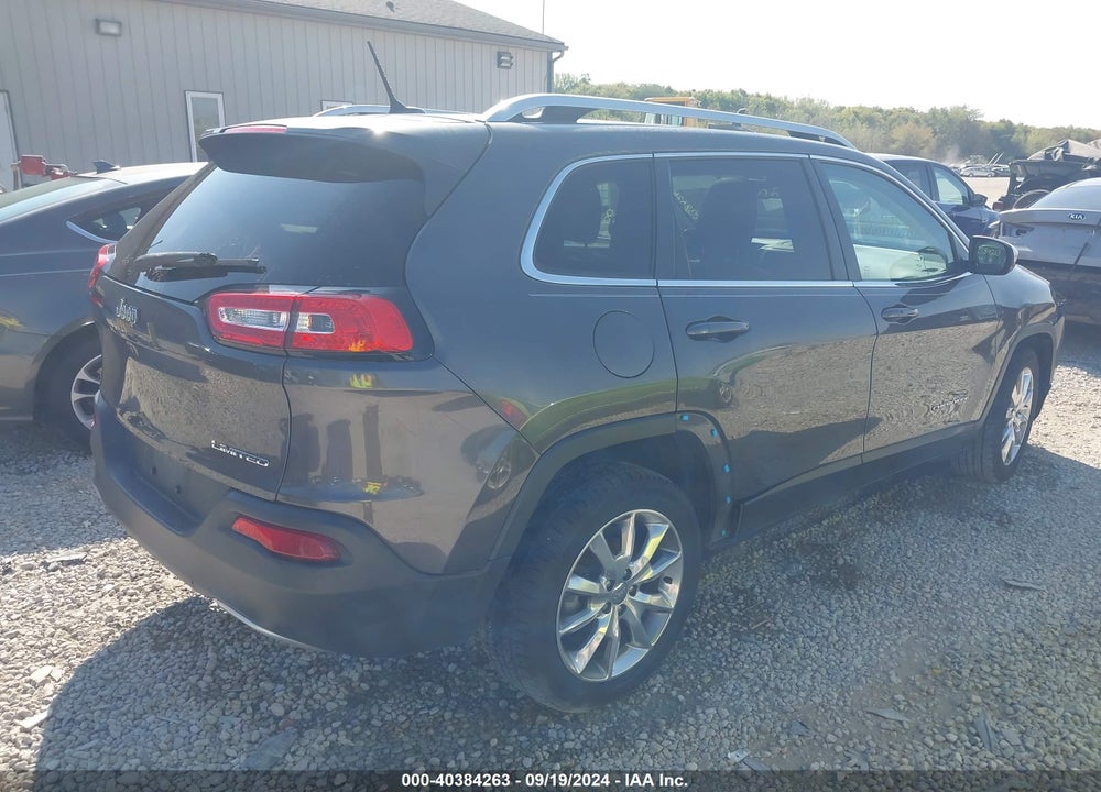 2014 JEEP CHEROKEE LIMITED VIN: 1C4PJLDB1EW139633
