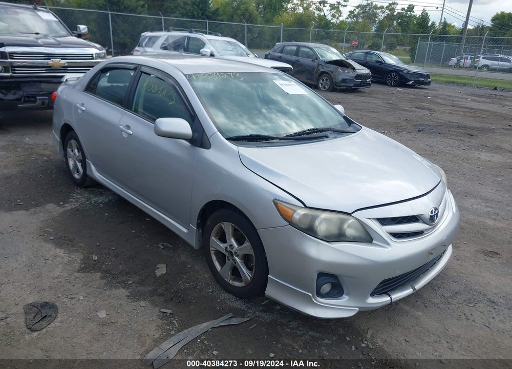 2011 TOYOTA COROLLA S VIN: 2T1BU4EE8BC622993
