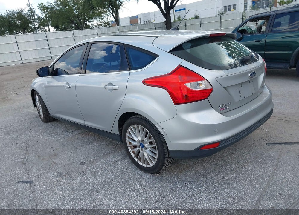 2012 FORD FOCUS SEL VIN: 1FAHP3M27CL274784