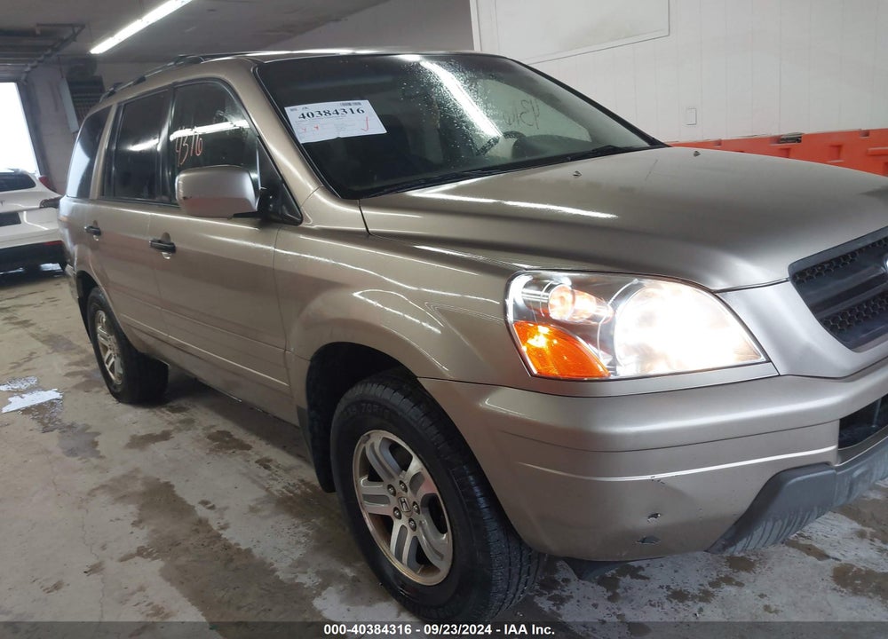 2005 HONDA PILOT EX-L VIN: 5FNYF18505B051238