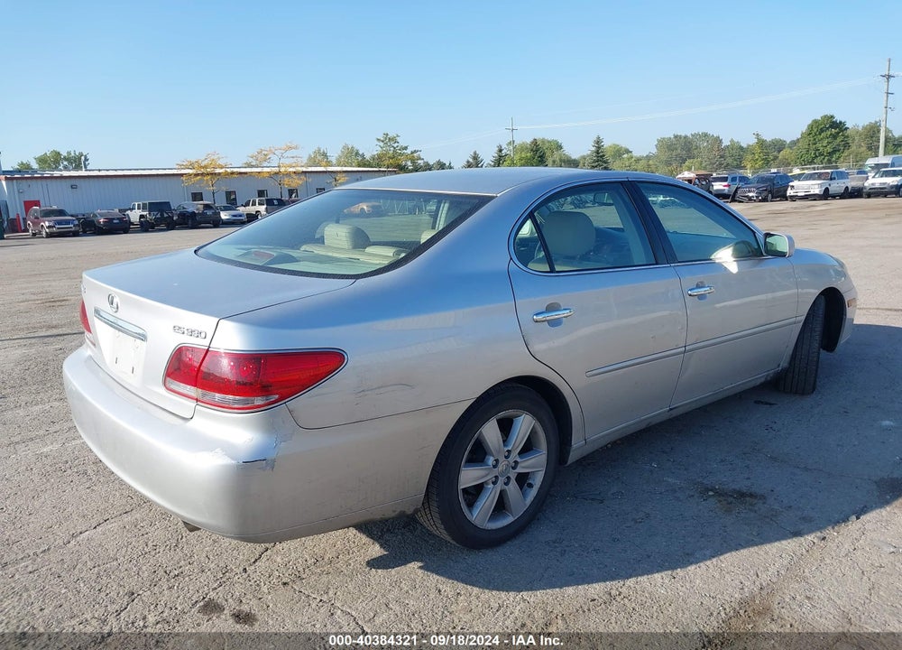 2005 LEXUS ES 330 VIN: JTHBA30G055126856