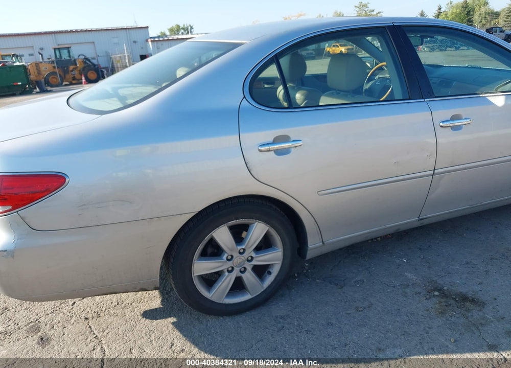 2005 LEXUS ES 330 VIN: JTHBA30G055126856