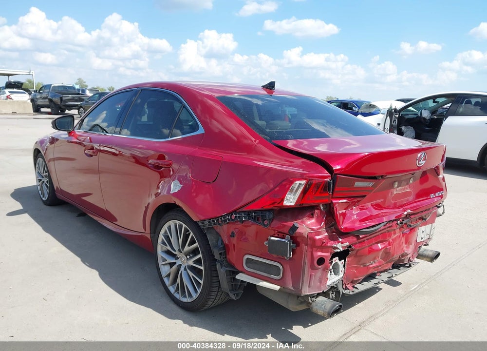 2015 LEXUS IS 250 VIN: JTHBF1D24F5076579