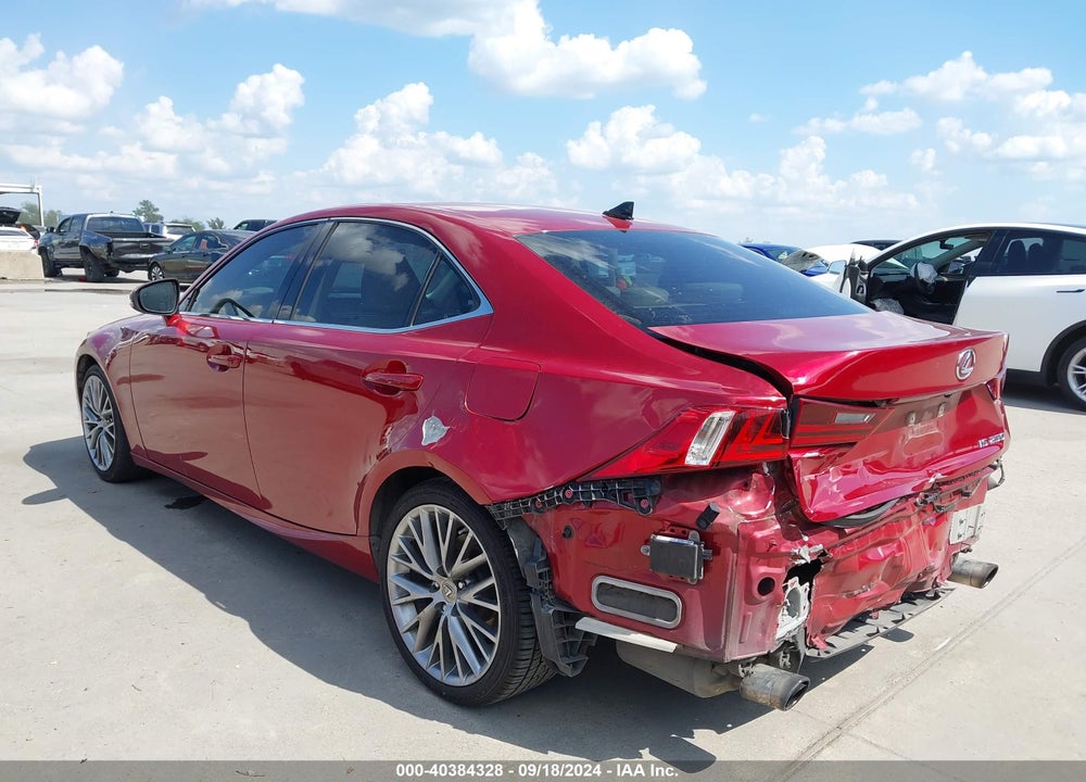 2015 LEXUS IS 250 VIN: JTHBF1D24F5076579