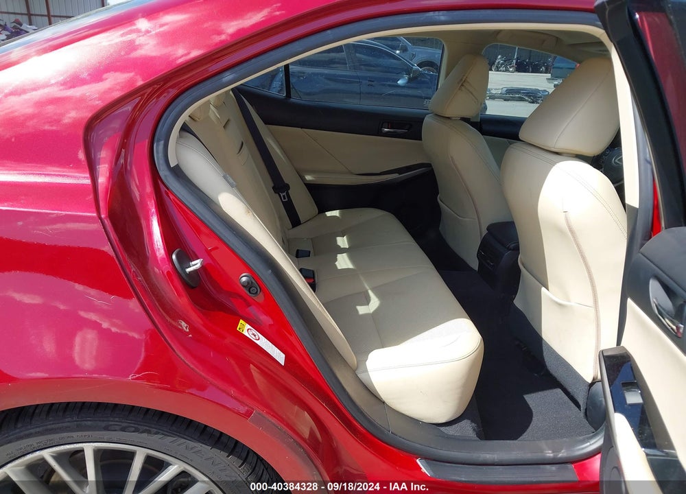 2015 LEXUS IS 250 VIN: JTHBF1D24F5076579