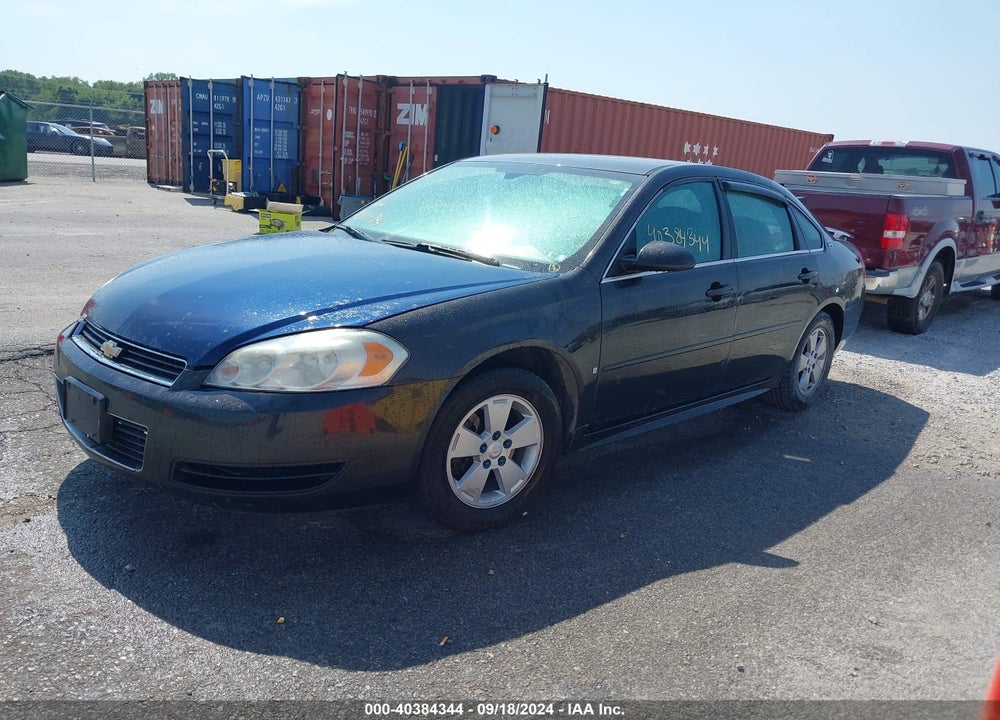 2009 CHEVROLET IMPALA LT VIN: 2G1WT57K391131357