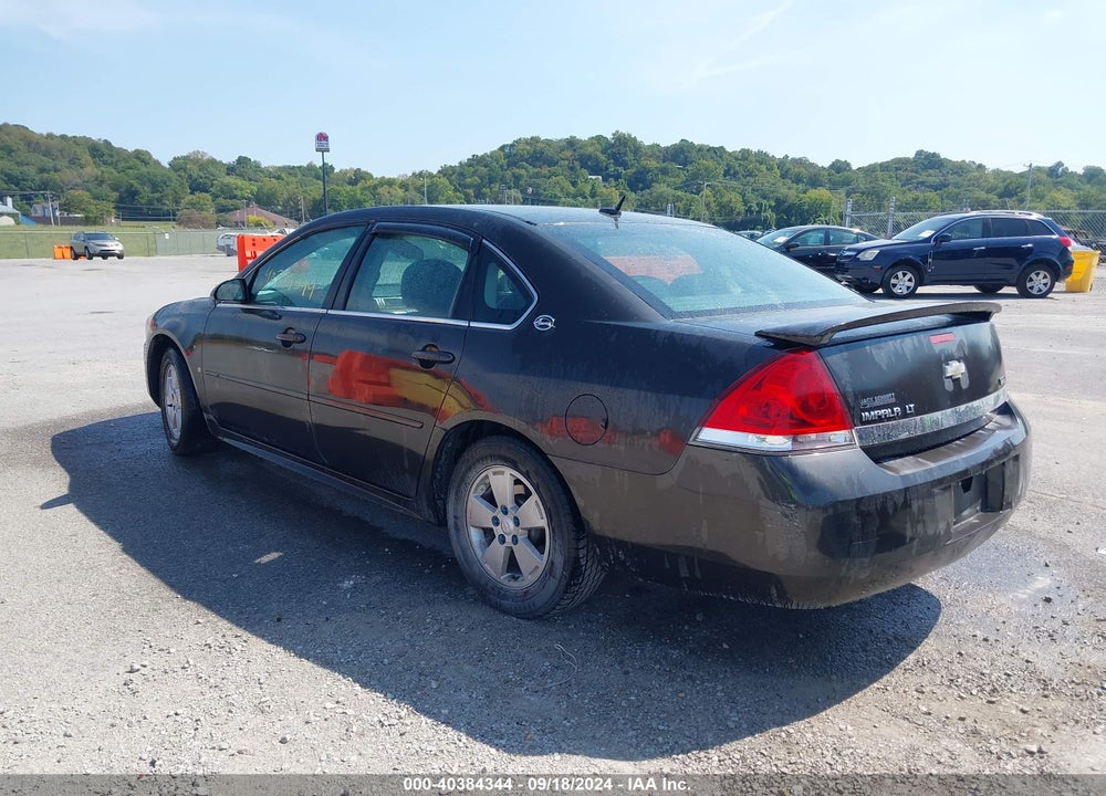 2009 CHEVROLET IMPALA LT VIN: 2G1WT57K391131357
